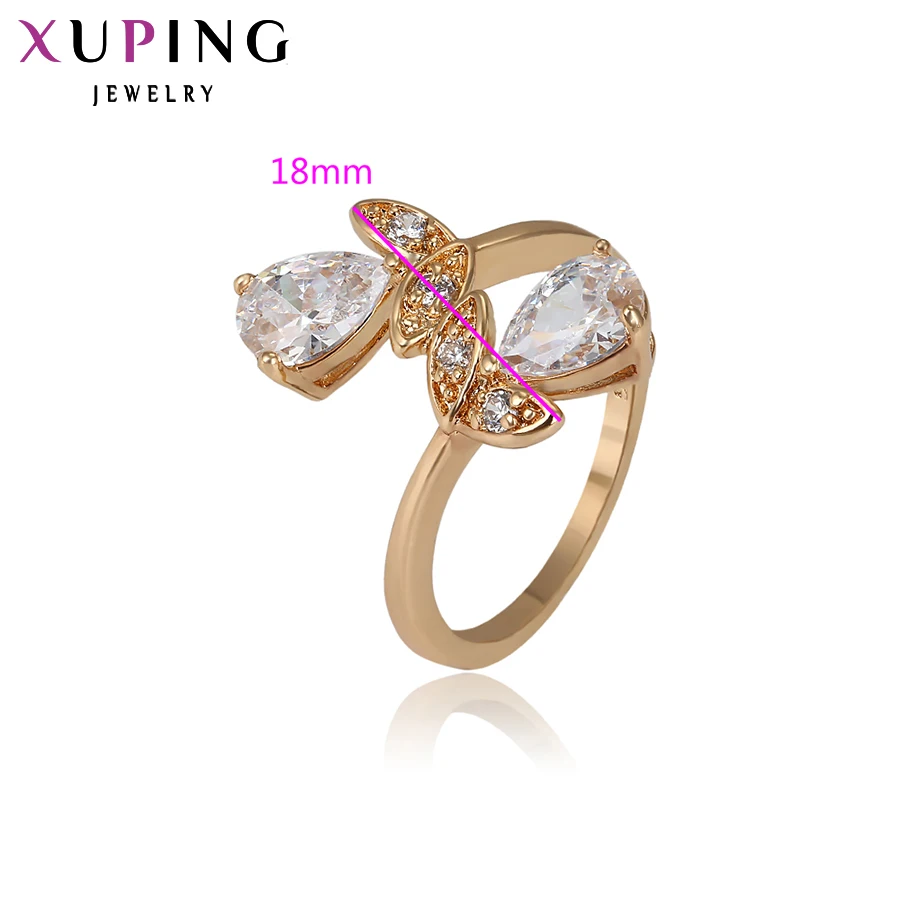 Элегантное модное кольцо Xuping для женщин простой и красивый дизайн Лидер продаж