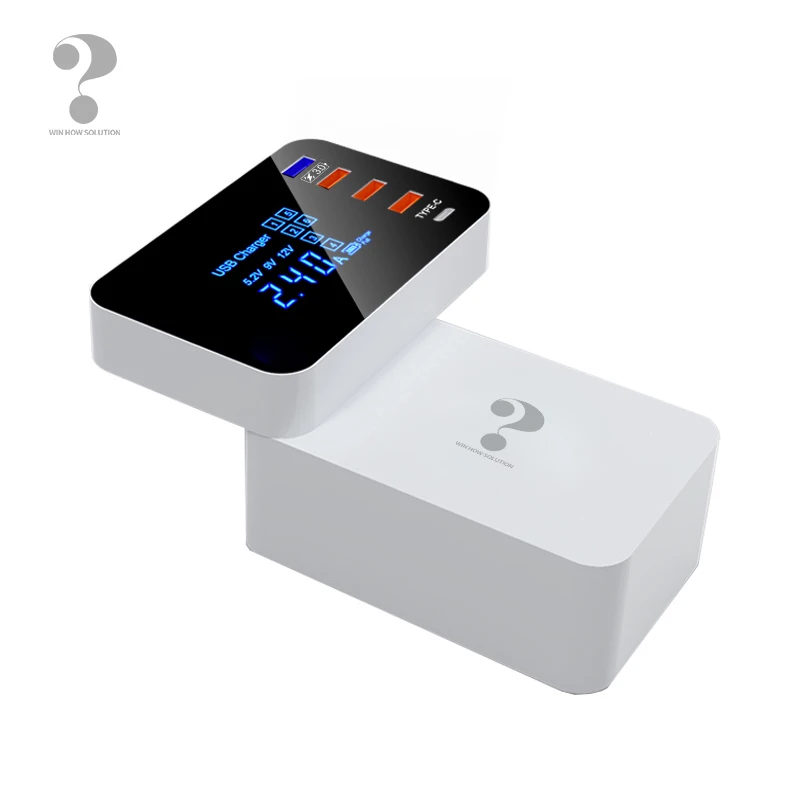 Зарядное устройство quick charge 3,0 для iphone x 7 Xiaomi samsung s10 9 настенный адаптер Быстрая зарядка многопортовый USB зарядное устройство концентратор розетка питания - Тип штекера: Quick Charger
