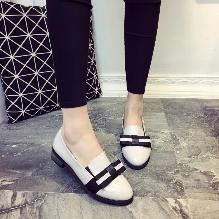 Мода Квартиры Женская Обувь Женские Балетные Туфли Весна и Осень Случайные