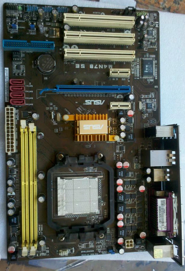 Оригинальная материнская плата asus M4N78 SE Socket AM2 AM2+ AM3 DDR2 MCP78 настольная материнская плата