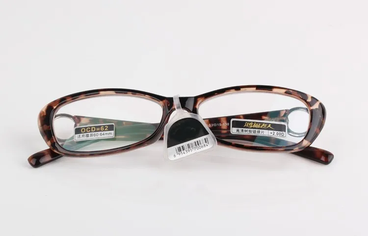 Очки для чтения с леопардовым принтом антиусталостсветильник диоптриями + 4 5 6 7 8