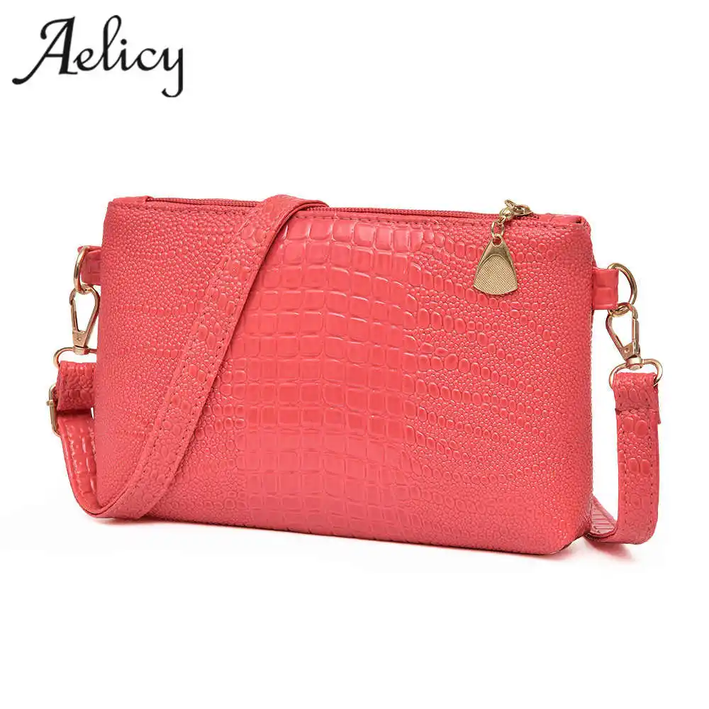 Aelicy женские Винтажные Сумки из искусственной кожи с разрезом сумка-конверт