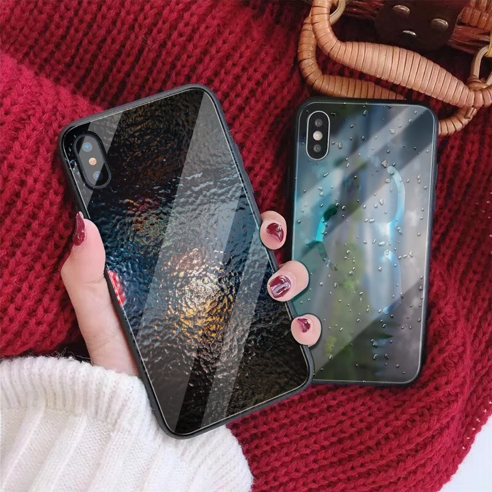 Стеклянный чехол для телефона для iphone 11 Pro 7Plus X SE DIY Pantone чехол из закаленного стекла для телефона для iphone 8 5S 5 6 6s XS Max XR уникальный