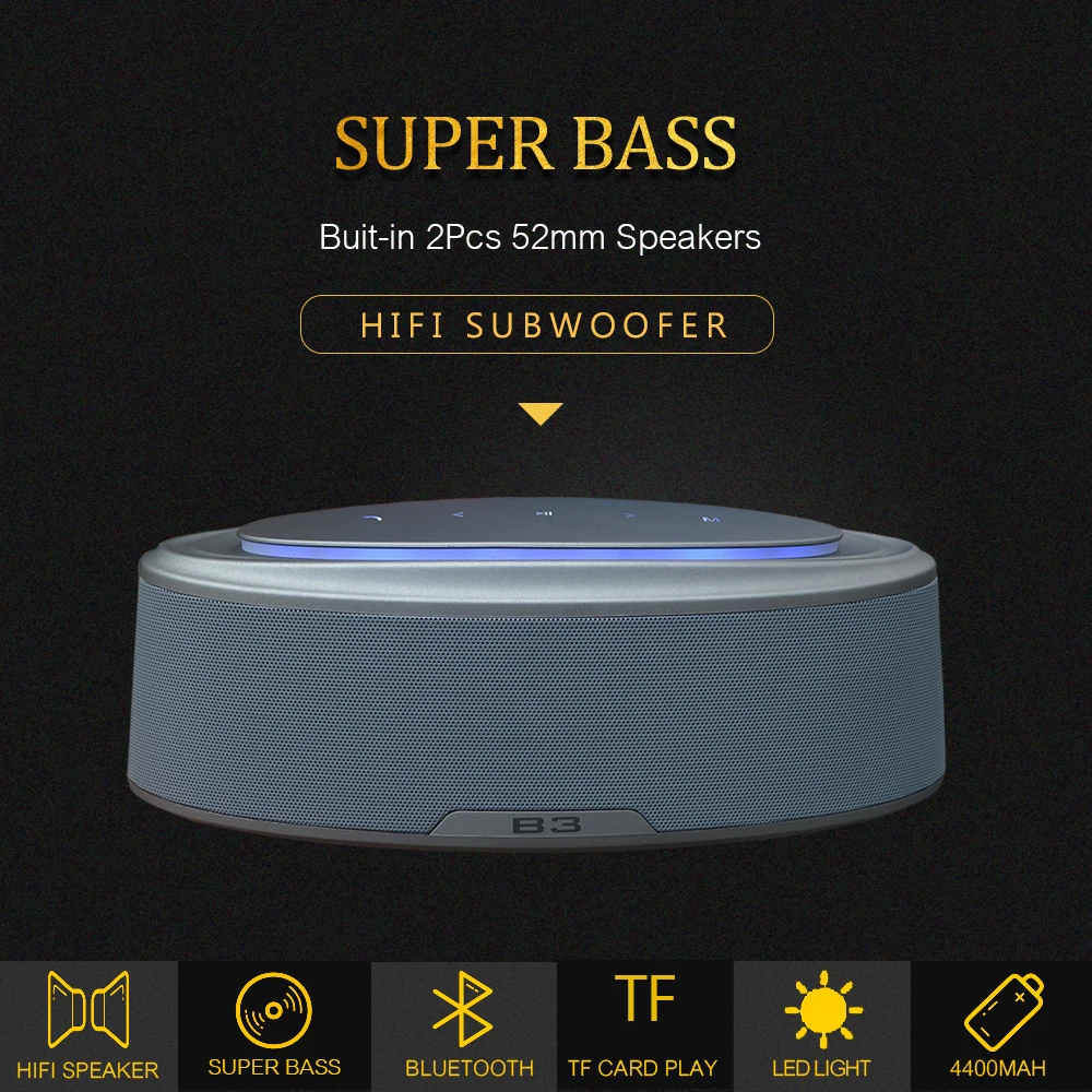 20 Вт Bluetooth Динамик Портативный Super Bass Беспроводной Динамик громкий Динамик с changging светодиодный светильник Высочайшее качество звука PK B-ose J-bl
