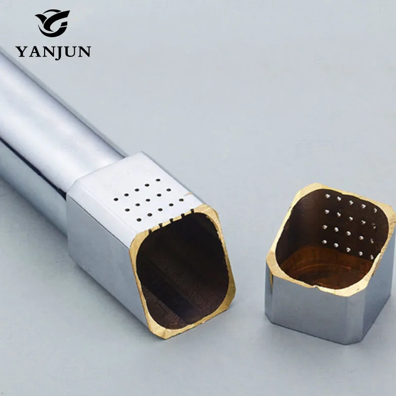 Горячее предложение! Новый латунный ручной современный квадратный бар душ с