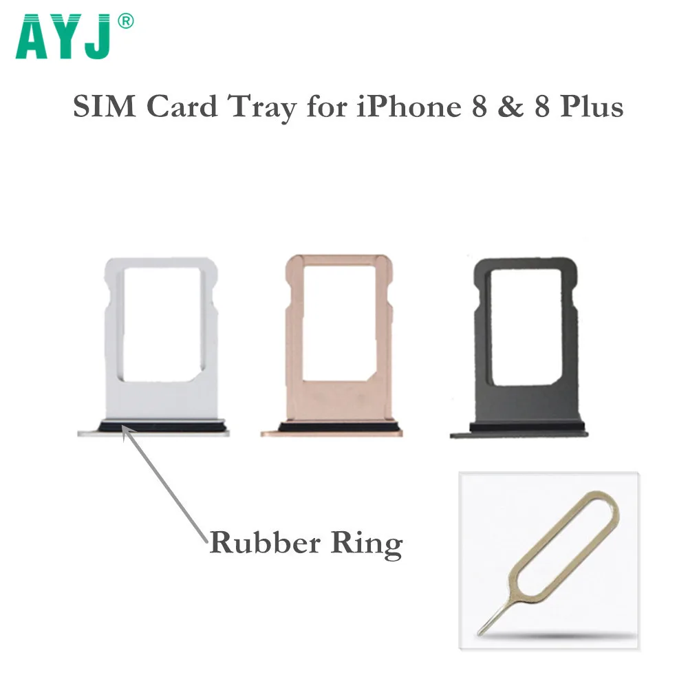AYJ держатель для SIM карты iPhone 8 Plus 8G адаптер Запасные части|Адаптеры карт| |