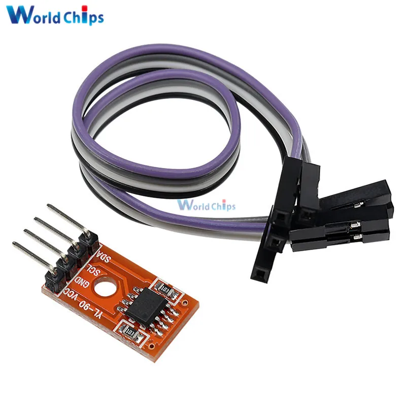 Diymore AT24C02 IIC/I2C двухпроводный порт последовательного интерфейса EEPROM модуль памяти