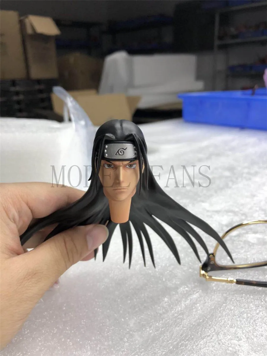 Модельные вентиляторы в наличии MH NARUTO Shodai Hokage Senju Hashirama GK каучуковая фигурка