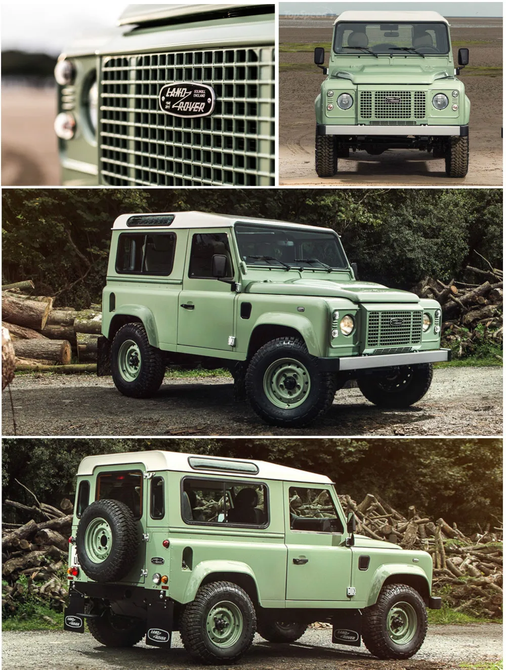 Новая Металлическая памятная решетка для RC88WD 1/10 Scale G2 Rover Land Defender D90 Jeep Gelande II