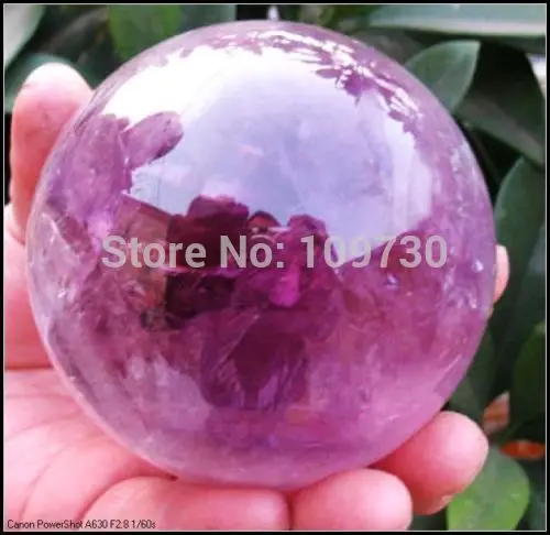 Wholesale discount 001210 AAA NATURAL AMETHYST QUARTZ CRYSTAL SPHERE BALL Healing |