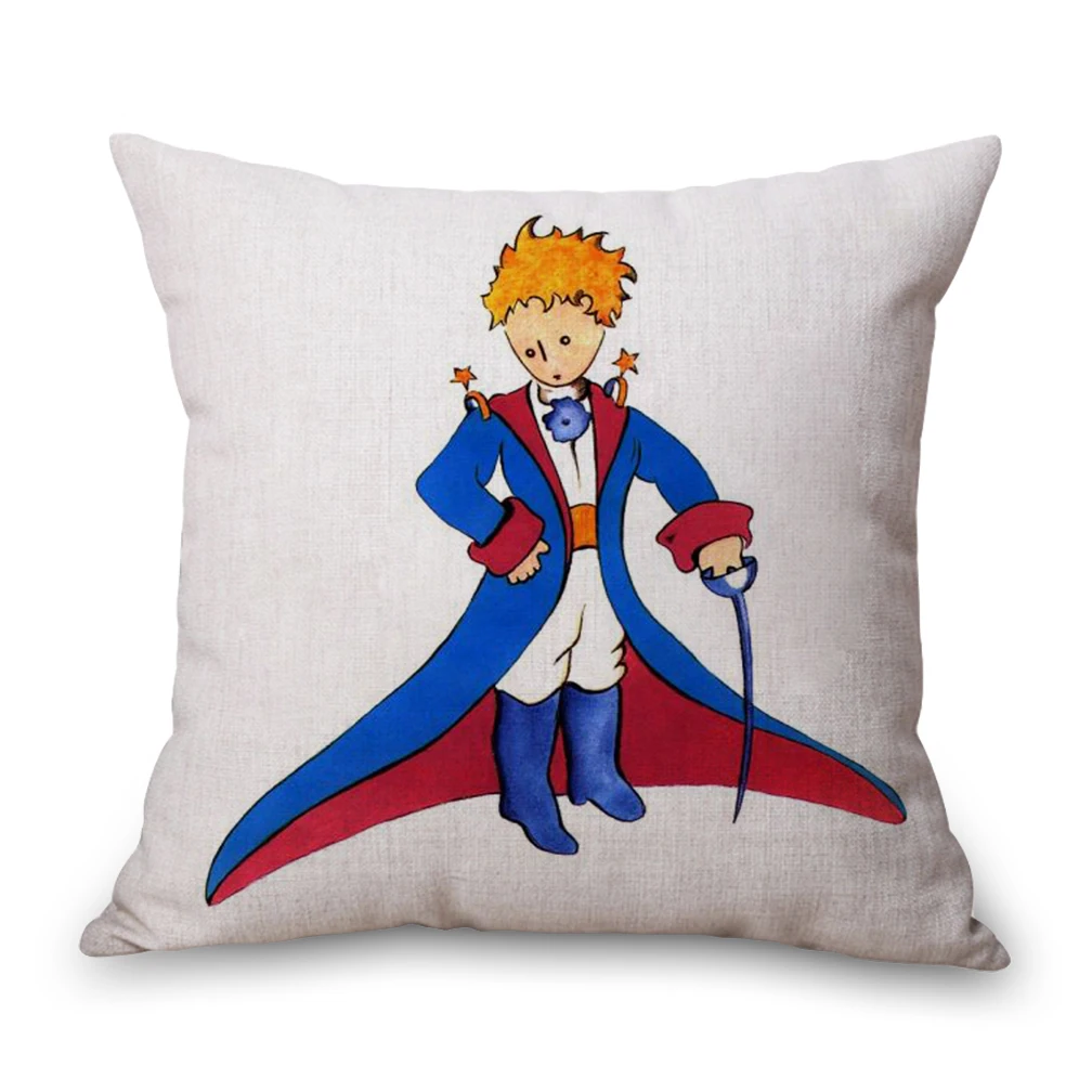 Французский маленький Le Petit Prince наволочка для тела льняная кровать подушки