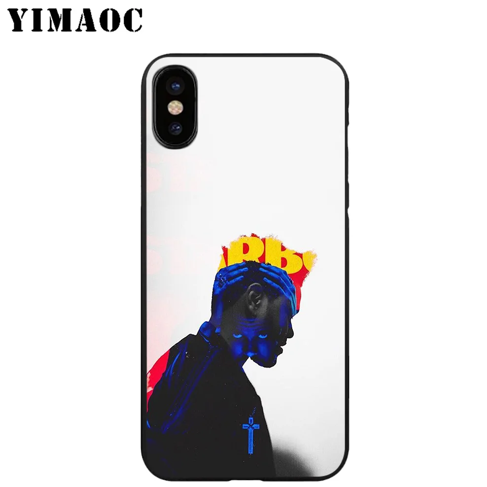 YIMAOC A55 Weeknd Starboy Мягкий силиконовый чехол для iPhone 11 Pro Xr Xs Max X или 10 8 7 6 6S Plus 5 5S SE |