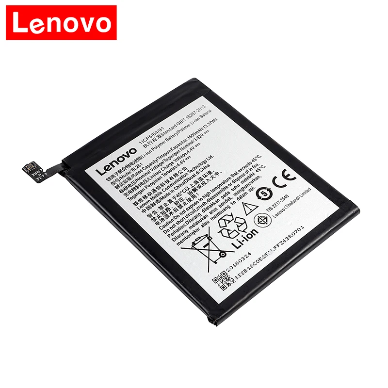 2018 3500 мАч BL261 Сменный аккумулятор для Lenovo Vibe K5 Note Lemon A7020a40 A7020a48 K52t38 K52e78 BL 261