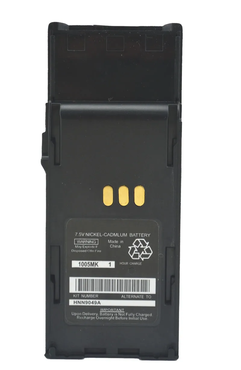 Новое поступление никель-кадмиевый аккумулятор HNN9049A1200mAh 7 5 V для Motorola радиус P1225 LS