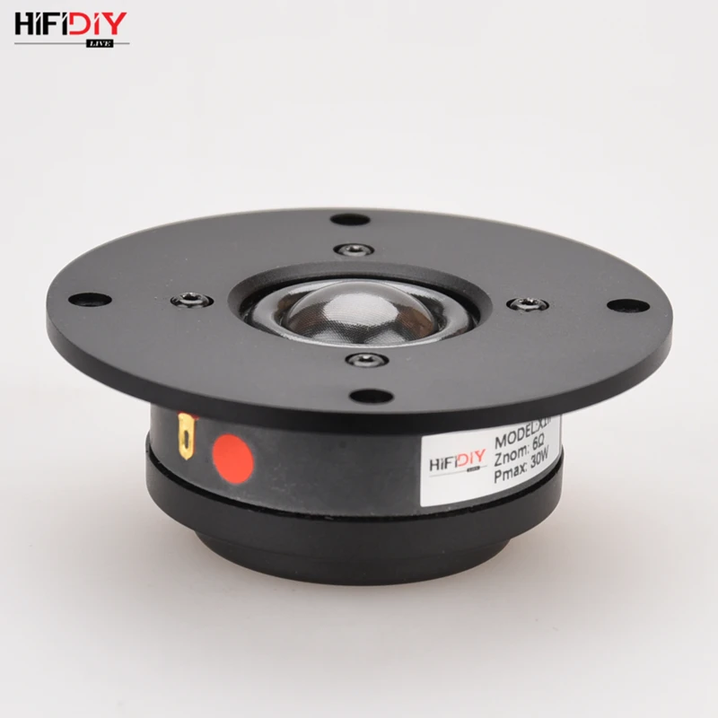 HIFIDIY LIVE X1II 4 дюйма 4,5 твитер динамик блок алюминиевая панель Прозрачная Шелковая мембрана 6OHM30W тройной громкоговоритель 94~ 120 мм