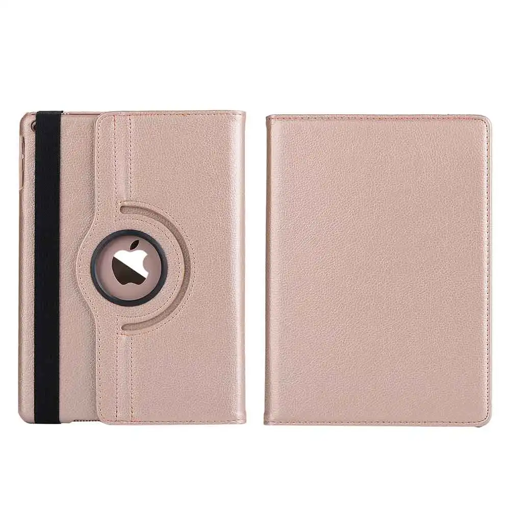 Gold 360 Вращающийся Защитный чехол для iPad 2/3/4 Чехол(9,7 дюйма старого образца) Folio кожаный Fundas со стилями ручка+ защитная пленка на экран - Цвет: Gold