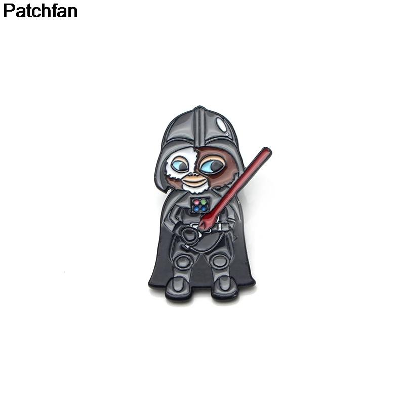 Patchfan Gremlins Gizmo цинковые булавки para рюкзак pride clothes медаль сумка рубашка шляпа Значки броши для мужчин и женщин A1916