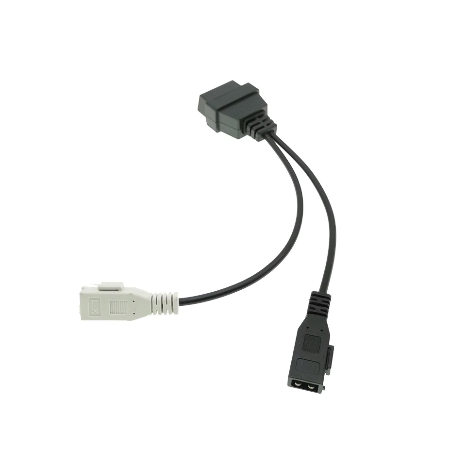 Автомобильный кабель адаптера интерфейса OBD для VW 2 + / 2*2 pin к OBD2 16 Диагностический |