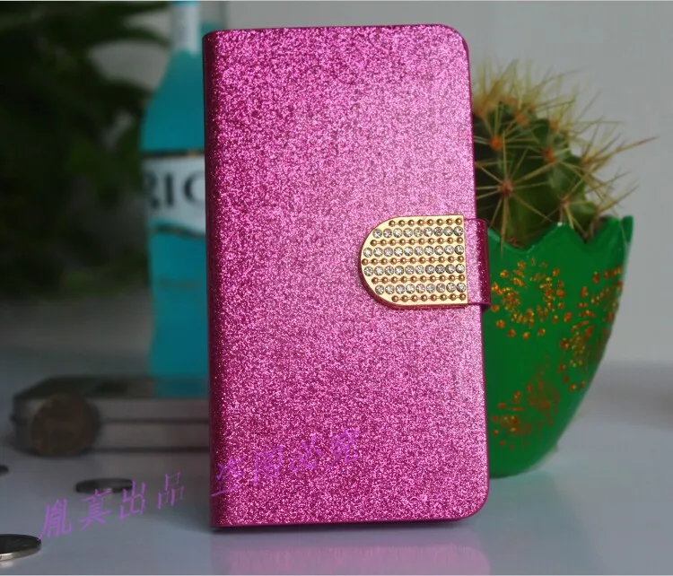 Luxury Glitter Diamond PU Wallet Leather Case For HTC ONE M9 Flip Phone Cases Cover M9V Original Back |