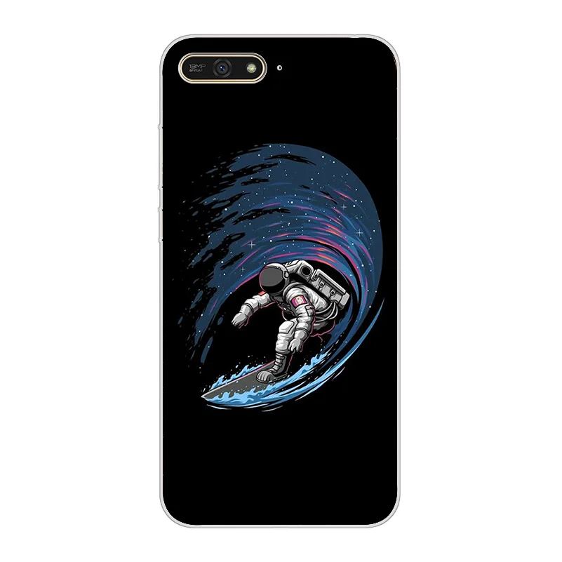 Ciciber чехол для Huawei Y9 Y7 Y6 Y5 Y3 Prime Pro 2018 2017 2019 чехлы телефонов звездное небо Лунная