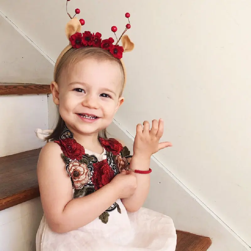 Нарядное платье с объемными цветами для маленьких девочек костюм без рукавов