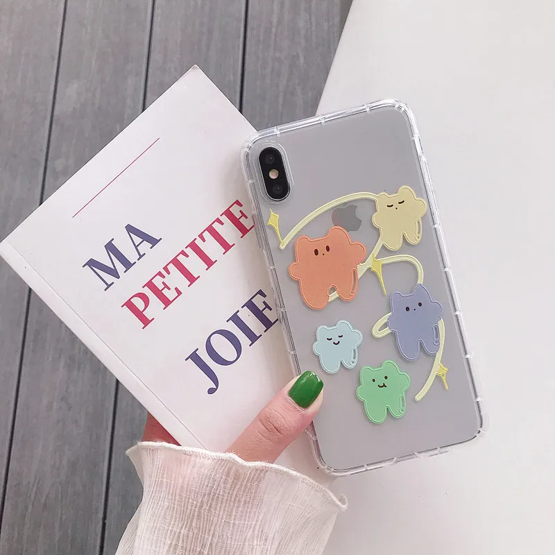 ORYKSZ милый кролик матовый чехол для телефона iPhone XR XS X Xs Max 6 6S 7 8 Plus Мягкий ТПУ