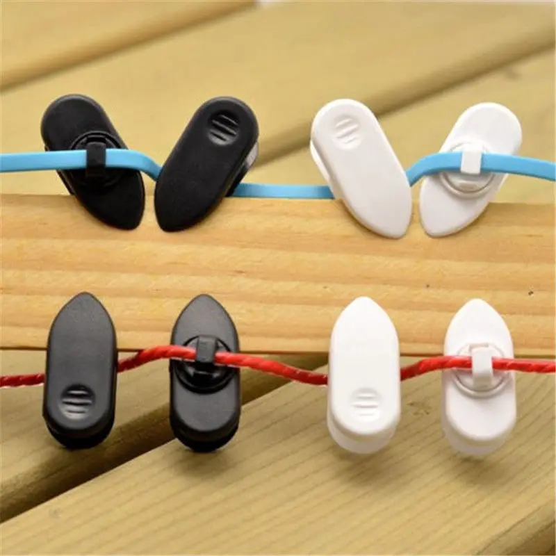 

5PCS Clips for Headphone Earphone Cable Wire Cool Nip Clamp Holder Mount Collars