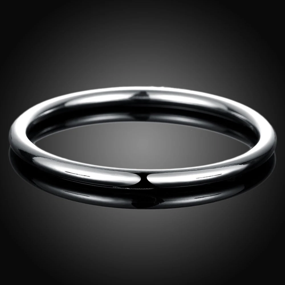 INALIS бренд большой круг мужские ювелирные изделия серебро 925-й пробы покрытием диаметр 6,5 см браслет пульсирующие браслеты de Prata