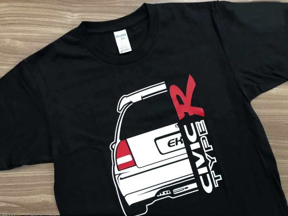 

Classic Japanese Car Fans Civic Type R Ek9 T-Shirt 2019 Newest Men'S Funny Fashion Classic Band Tee Shirts