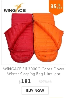WINGACE, портативный спальный мешок для мам, 600 г, гусиный пух, ультралегкий, для кемпинга, на открытом воздухе, аксессуары для туризма, спальный мешок, туристический