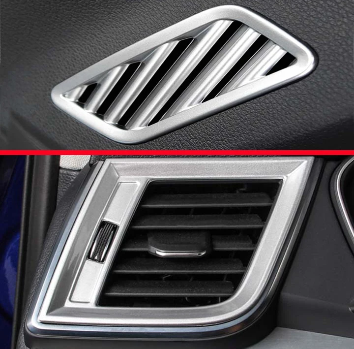 Для Audi Q5 FY 2018 2019 ABS хром матовый устанавливаемое на вентиляционное отверстие в