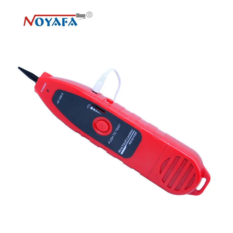 Unique Network monitoring cable tester LCD NF-308 Wire Fault Locator LAN Network Coacial BNC USB RJ45  RJ11 red color NF_308