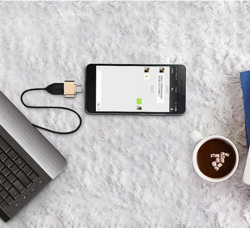 Fun Мини Micro USB 2.0 OTG Конвертер Камеры Tablet адаптер Для Samsung HTC Sony LG MEIZU Android Кабель