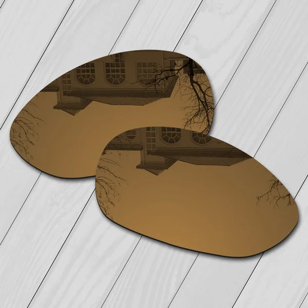 Bronze Golden E.O.S поляризованные улучшенные Сменные линзы для солнцезащитных очков x-металл XX-несколько вариантов - Цвет линз: Bronze Golden