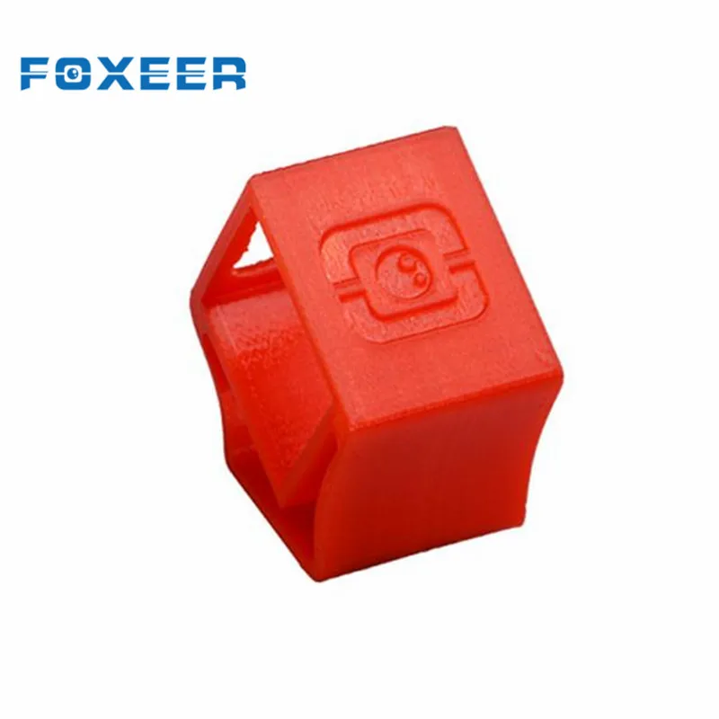 FOXEER Box 4 K 30 градусов ТПУ FPV камера крепление оранжевый/красный для гоночная Дрон