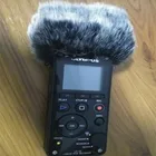 Мертвые кошки высокое качество лобового стекла наружных искусственных ветрозащитная Меховая муфта лобовое стекло для цифровой камеры OLYMPUS LS-14 чехол для микрофона Щит синий Mantis