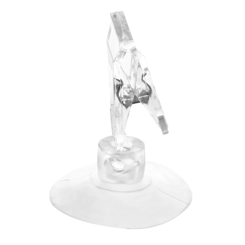 2 PCS 47mm Clear Plastic Wall Suction Cup Clip Clamp | Clamps