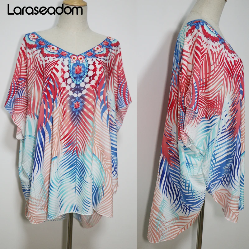 2019 Бохо Хлопковое платье туника Пляжная накидка для женщин парео de Plage купальник