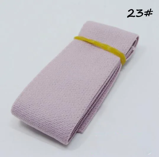 NO23 light pink 3 метра плоская супер мягкая эластичная лента Швейные аксессуары для одежды нейлоновая тесьма детская одежда аксессуары для шитья ширина 3 см S0954l - Цвет: NO23 light pink