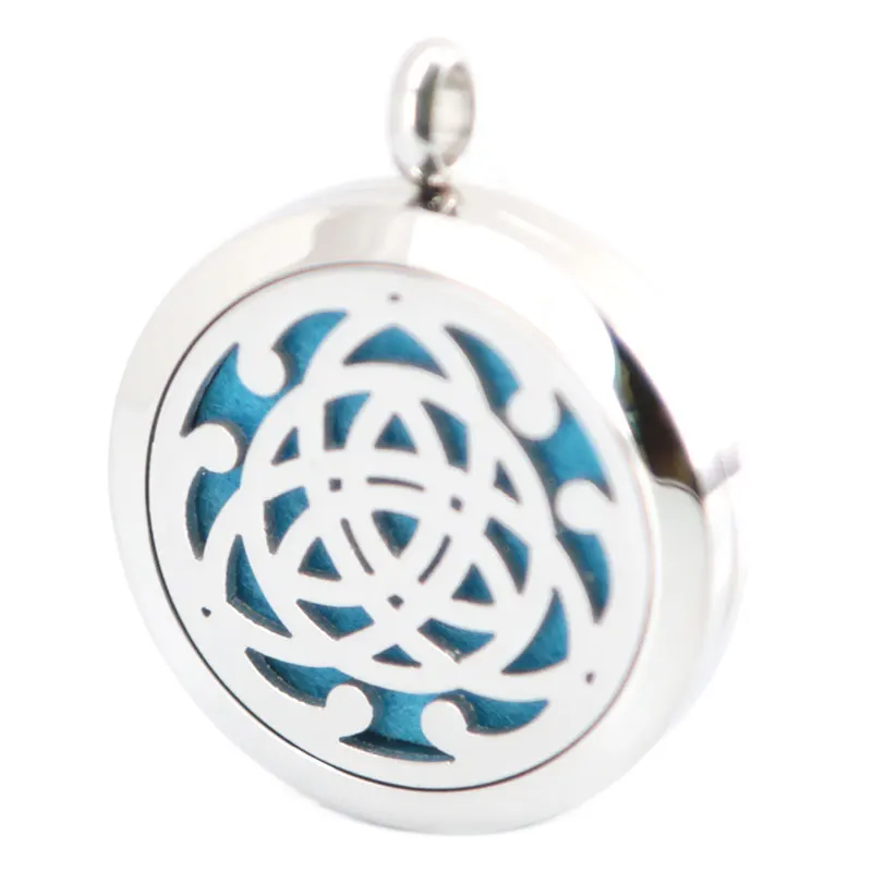 AMYA Silver Jewelry Earth Aromatherapy Essential Oils Stainless Steel pendant Perfume Diffuser Locket Necklace | Украшения и