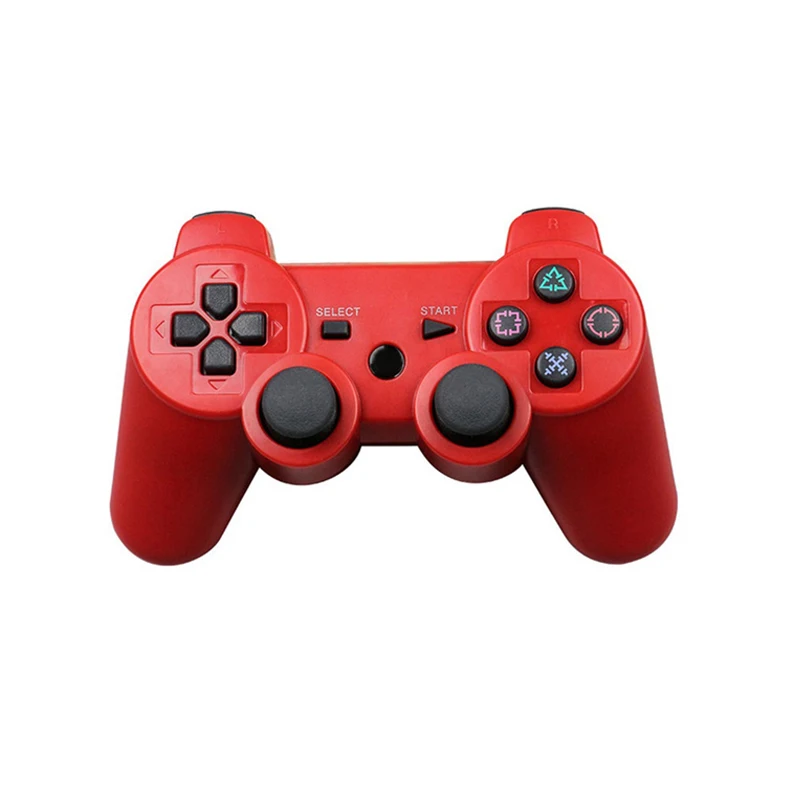 Для PS3 контроллер геймпад беспроводной двойной шок Bluetooth Joy Pad джойстик игровой контроллер для PlayStation 3 с кабелем джойстик