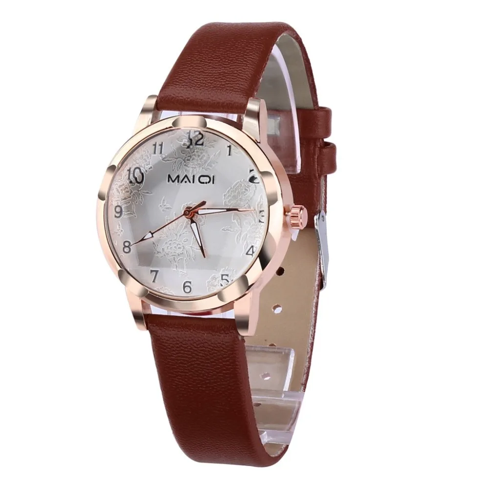 

Women Watches Modern Fashion Simple 3D Embossed Dial Convex Glass Wrist Watch Ladies Casual dress Quartz Clock reloj mujer#c