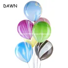 Воздушный шар из голубого агата, 10 шт.лот, 12 дюймов, мрамор, красочный латекс, для детского душа, дня рождения, Декор, Товары для детей игрушки, принадлежности для вечеринок