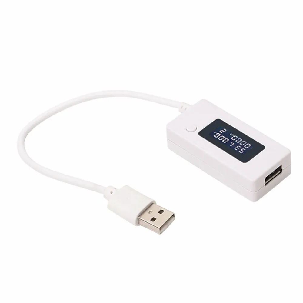 ЖК-дисплей Экран мини творческий телефон USB тестер Портативный доктор Напряжение