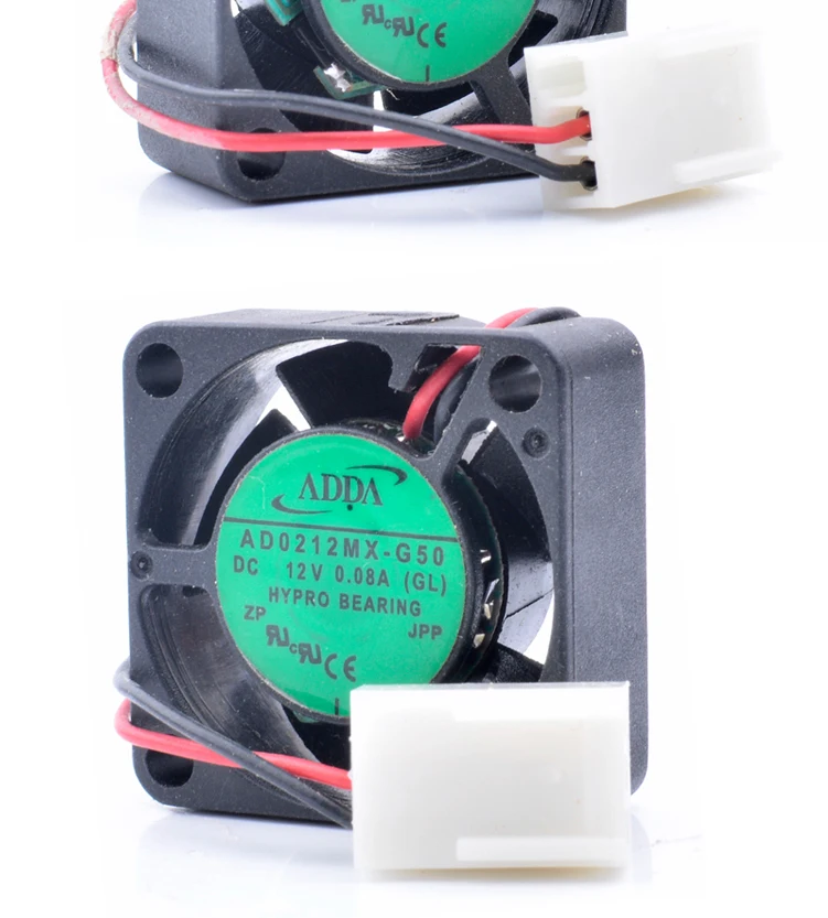 AD0212MX-G50 2510 2,5 см, 25x25x10 мм 12 V 0.08A Микро устройство вентилятор охлаждения
