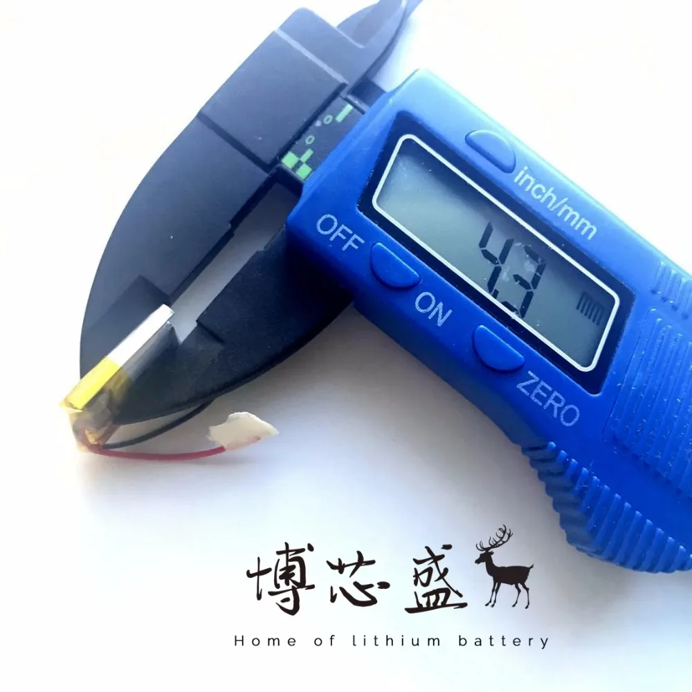 Аккумулятор 3 7 В литий-полимерный аккумулятор 431517 MP3 smart watch 100 mAH Bluetooth гарнитура |