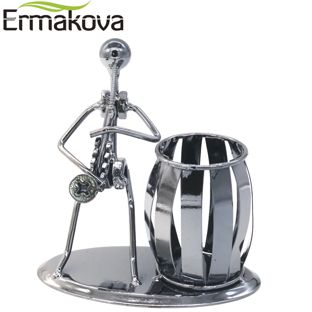 Музыкальная группа ERMAKOVA металлическая музыкальная ретро стиль Sax фигурка модель