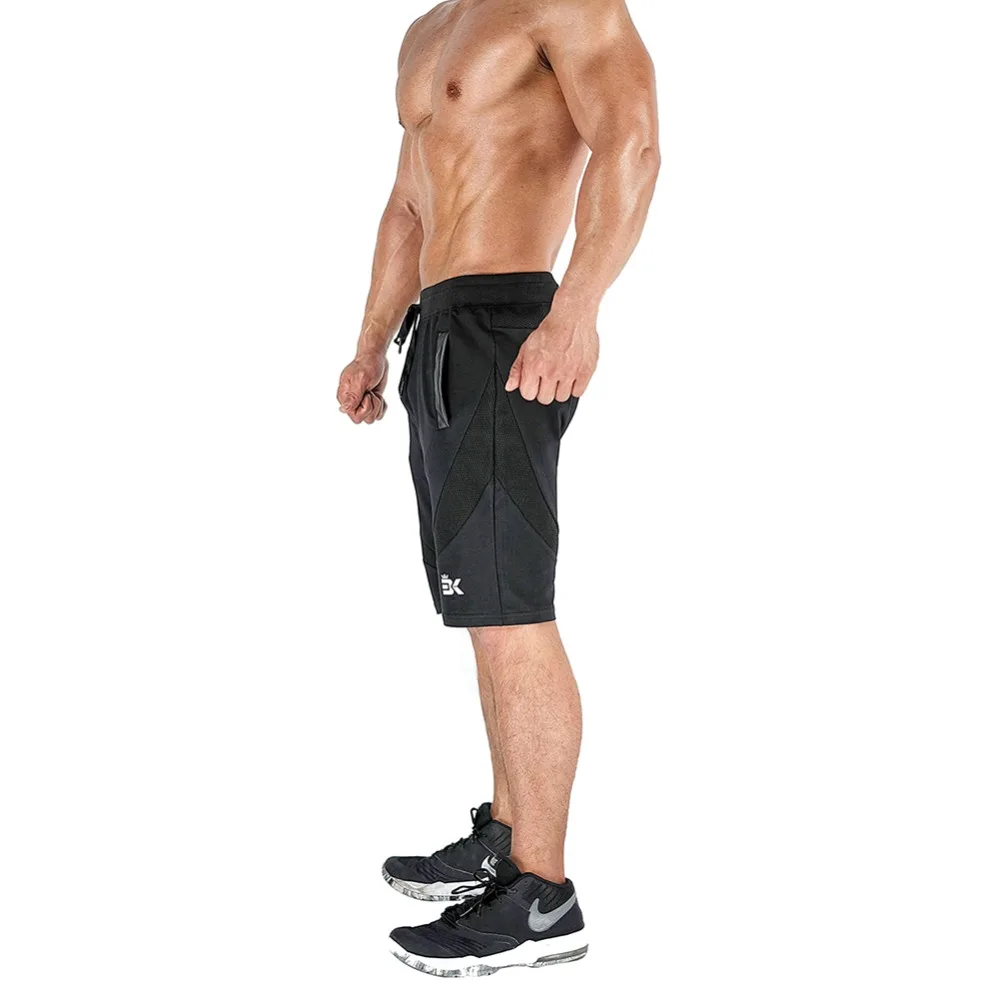 БКЗ мужские быстросохнущая Mesh Gym Shorts тренировки спортивные шорты Карманы