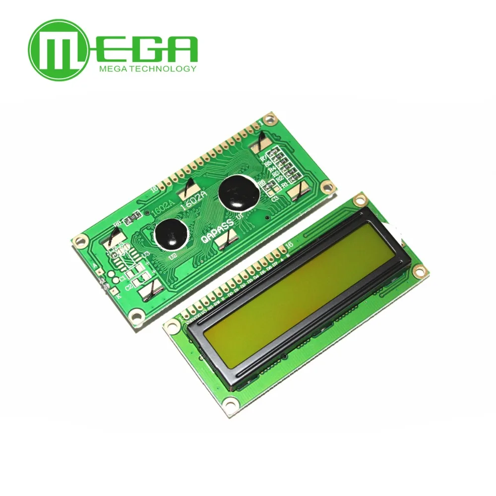 Модуль ЖК дисплея 1602 синий/желто зеленый экран 16x2|lcd lcdmodule 5v |