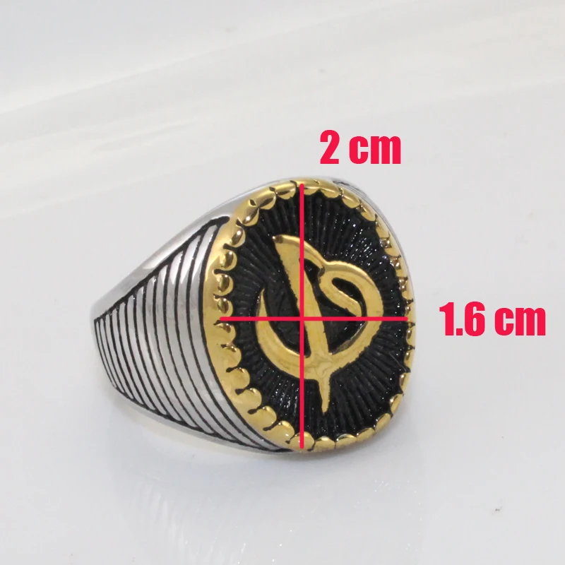 Мусульманский Хиджаб османское турецкое исламское кольцо из нержавеющей